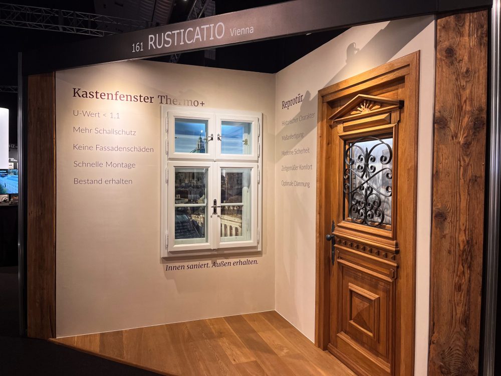Rusticatio bei der ARCHITECT@WORK Vienna